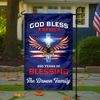 250 Years Of Blessing 250th Anniversary USA Patriotic Personalized Garden Flag HO82 900992