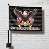 250 Years of Freedom American USA 250th Anniversary 1776-2026 Car Flag HA75 898868