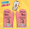 Custom Funny B*tch I Am Is The Secret Ingredient Oven Mitt - Baking Gift For Women LM32 899231