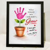 Personalized You Make My Heart Grow Handprint Flower Keepsake Picture Frame HO82 901592