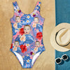 Custom Photo Funny Face Hawaii Swimsuit CH07 895824