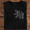 Personalized Kids Hand Dark Shirt for Dad, Father’s Day Gift LM32 899643