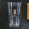 Custom Dog Cat Photo Dad Est Beer Glass- Personalized Dog Lover Gift CH07 911476