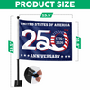 United States Of America 250th Anniversary Car Flag HA75 898522
