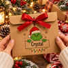 Personalized Xmas 2026 Kraft Money Holder Gift, Voucher Gift Envelope with Satin Ribbon LM32 670641