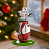 Personalized Name Golf Christmas Acrylic Ornament For Golf Lovers HA75 921840