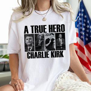 A True Hero Charlie Kirk Rest In Peace Bright Shirt HO82 65766