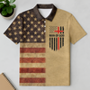 Man of God Patriotic Polo Shirt – American Flag Christian Faith Shirt for Men LM32 899599