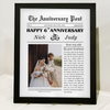 Custom Photo The Wedding Post Picture Frame Gift For Husband, Wife TH10 898239