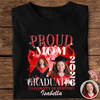 Custom Photo Proud Mom of a 2026 Graduate – Family Matching Graduation Dark Shirt HO82 901742