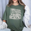 American Flag Tractor Comfort Shirt USA Independence Day Gift LM32 669217