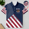 Custom Name 250th United States Of America 1776–2026 Anniversary Patriotic Polo Shirt HO82 901950