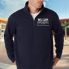 Embroidered University Quarter Zip Pullover, Custom College Shirt, Personalized School Sweatshirt TH10 898163