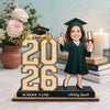 Personalized Graduation Class of 2026 Wooden Plaque Personalized Gift HO82 901520