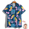 Custom Funny Face Birthday Aloha Hawaiian Shirt - Personalized Shirt Gift for Beach Party Outfit HA75 921118