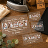 Custom Photo Happy Father's Day To Me You Are The World DTF Transfer - Gift For Dad, Father's Day HO82 902470