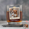 Best Dog Dad Ever Custom Dog Photo Whiskey Glass Dad Gifts CH07 911422