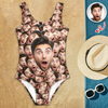 Custom Face One-Piece Swimsuit Beachwear Gift LM32 669497