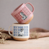 Personalized Vintage Photo Best Daddy Mommy Ever Pottery Mug TH10 170065