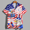 America Flag Eagle Patriotic Hawaii Shirt HA75 921004