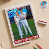 Custom Family Photo Dream Team Building Brick Block TH10 170013