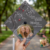 Custom Photo I Know You'd Be Here Memorial Graduation Cap Topper TH10 898959