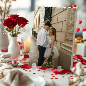 Custom Couple Photo Side By Side, A Lifetime Together Building Brick Blocks LM32 899157