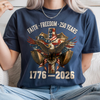 Faith Freedom 250 Years Patriotic USA Eagle Comfort Shirt TH10 170193