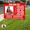 Custom Photo You Did It Graduation Yard Sign TH10 169023
