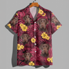 Custom Dog Photo Flower Tropical Hawaiian Shirt TH10 892903