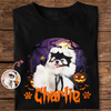 Custom Dog Cat Photo Funny Ghost Halloween Dark Shirt HO82 894978