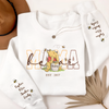 Custom Mama Bear Mom with Kids Names Sleeve Sweatshirt Cozy Gift for Mother’s Day HO82 902160