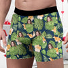 Custom Photo Tropical Floral Boxers - Personalized Gift For Husband, Boyfriend TH10 169705