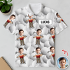 Custom Funny Face Photo Golf Polo Shirt Gift For Golfer, Golf Lovers LM32 897649