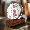 Admit it Life Would Be Boring Without Me - Personalized Chinoiserie Toile De Jouy Round Acrylic Block CH07 896058