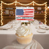 USA 250th Anniversary 1776–2026 Cupcake Topper HA75 898838