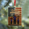 Personalized Name You Are The World Dad Family Christmas Acrylic Ornament LM32 895597