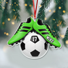 Personalized Soccer Acrylic Ornament, Christmas Tree Decoration for Soccer Players and Fans HA75 919380