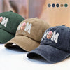 Custom Photo Face Dad Est. Washed Denim Baseball Cap HA75 921350
