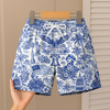 America 250th Anniversary 1776-2026 Toile De Jouy Style Kid Beach Short TH10 169409