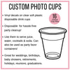 Custom Photo Retro Vintage Style Plastic Cup 16oz For Parties, Trips, Birthday LM32 897937