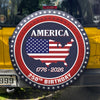 Personalized Family Name America 250th Anniversary Tire Cover CH07 910222