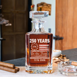 Celebrate Our America 250th Anniversary United States Semiquincentennial Decanter HA75 897412