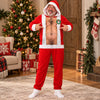 Personalized Funny Santa Claus Christmas Matching Holiday Onesie Pajamas HO82 903676