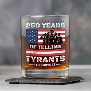 250 Years USA 250th Anniversary America Celebration Whiskey Glass CH07 896746