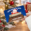 Personalized Funny Christmas Money Holder Card Gift for Kids and Adults CH07 180724