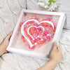 Custom Name Mom To Grandma Mother's Day Heart Flower Shadow Box TH10 892559