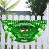 Congratulation You Did It Non-Pleated Fan Flag Graduation's Day TH10 898743