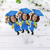 Custom Photo Graduate Personalized Face Fans Graduation Day Party Decor CH07 895330