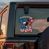 Faith, Family & Freedom 250th Anniversary of America Eagle USA Flag Car Window Decal Sticker CH07 899802
